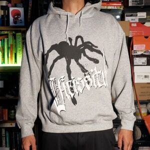 Vicissitude Gray Streetwear Graphic Hoodie